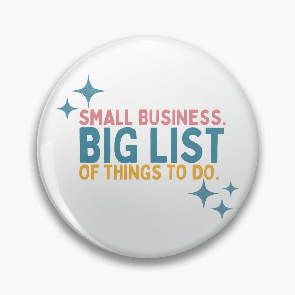 Item preview, Small Business Big List Of Things To Do designed and sold by Socialtraction.