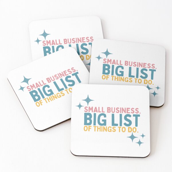 Item preview, Small Business Big List Of Things To Do designed and sold by Socialtraction.