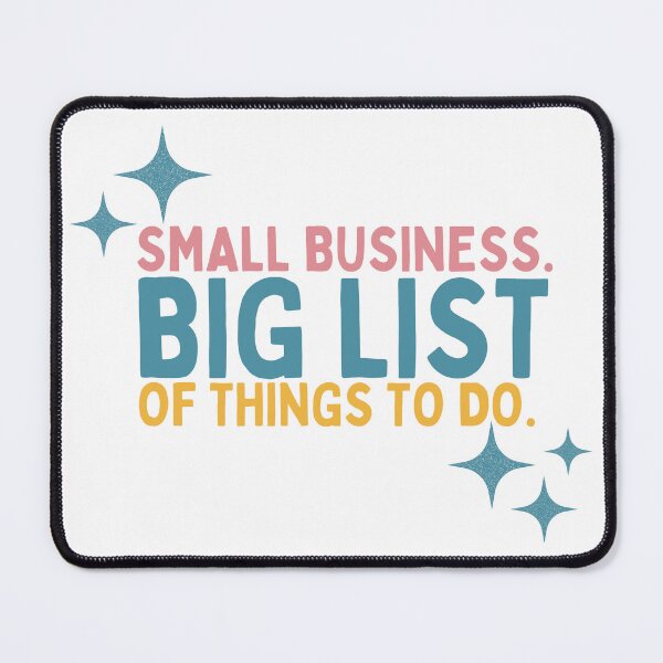 Item preview, Small Business Big List Of Things To Do designed and sold by Socialtraction.