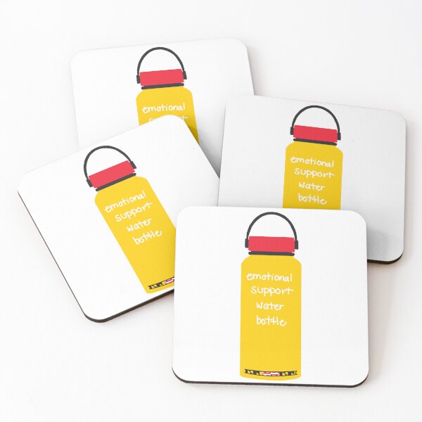 Item preview, emotional support water bottle designed and sold by elenamo101.