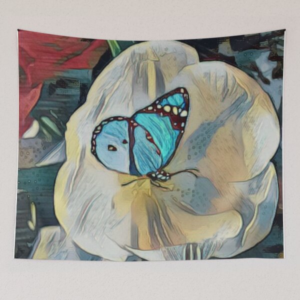 Item preview, Butterfly & Flowers designed and sold by IKIosifelli.