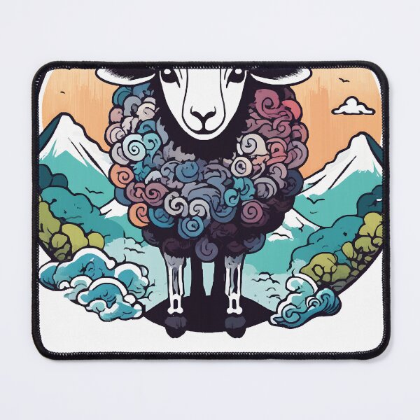 Item preview, Rainbow Sheep Japan Style designed and sold by isabellereda.
