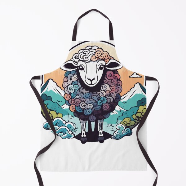 Item preview, Rainbow Sheep Japan Style designed and sold by isabellereda.