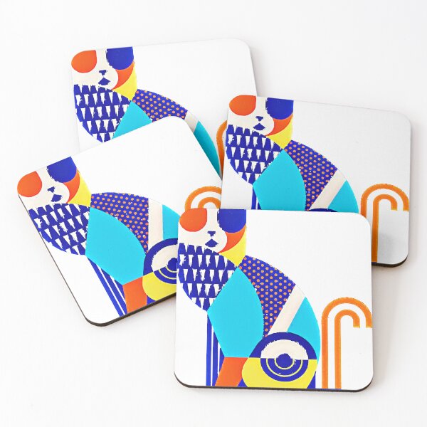 Item preview, Vintage Abstract Cat  designed and sold by isabellereda.