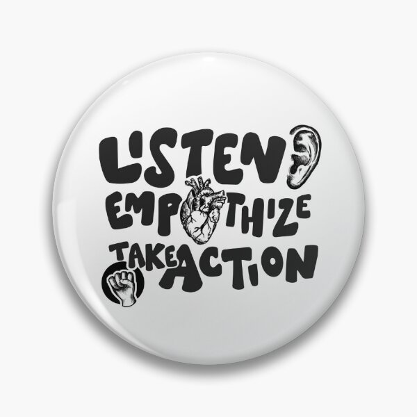 Item preview, Listen, Empathize, Take Action: Ear, Heart, Hands Design designed and sold by evelyncplum.