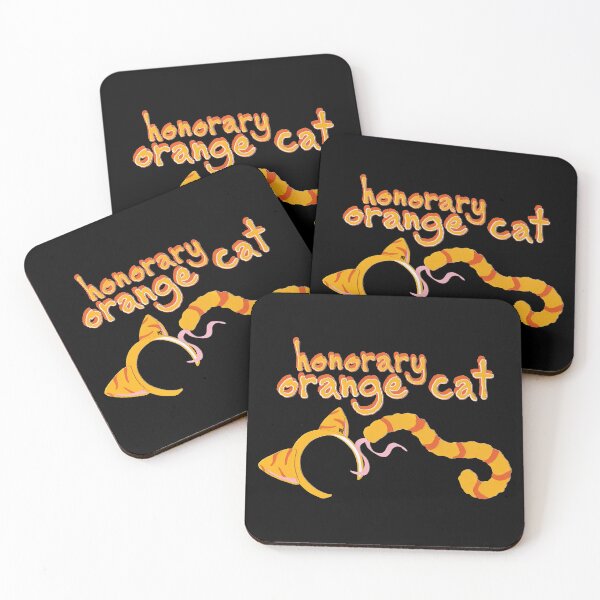 Item preview, honorary orange cat designed and sold by zan doodles.