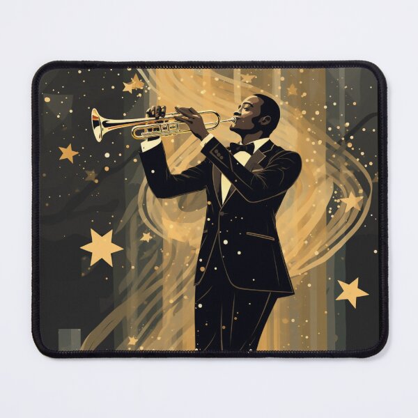 Item preview, Black Trumpet Player designed and sold by RTFaulkner.