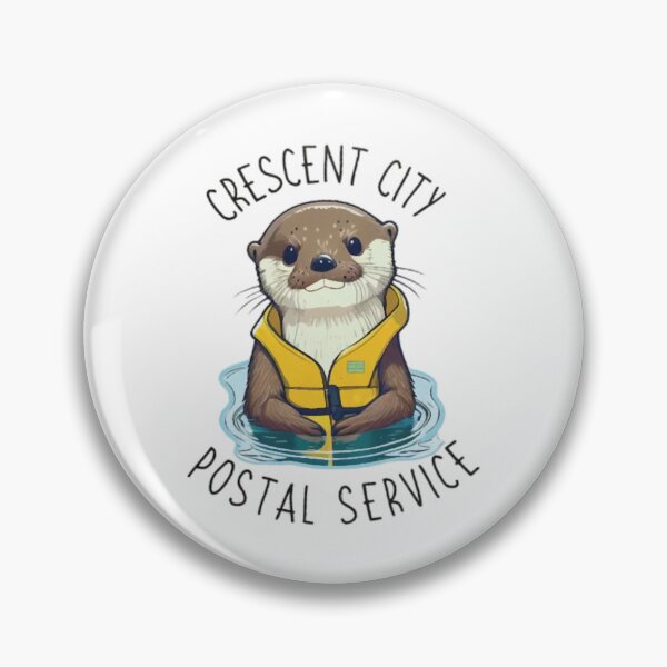 Item preview, Crescent City Postal Service Otter  designed and sold by JohnsBrendany.