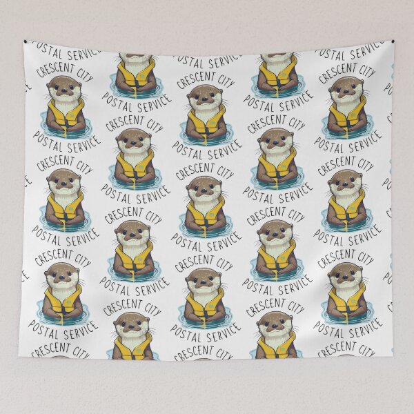 Item preview, Crescent City Postal Service Otter  designed and sold by JohnsBrendany.