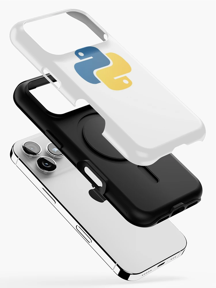 Thumbnail 2 of 4, iPhone Case, Python Official Logo Scripting Programming Language designed and sold by Rainwater Merch.