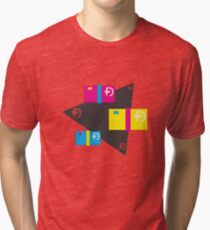Dawsh Stacks (dark) Tri-blend T-Shirt