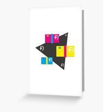 Dawsh Stacks (dark) Greeting Card