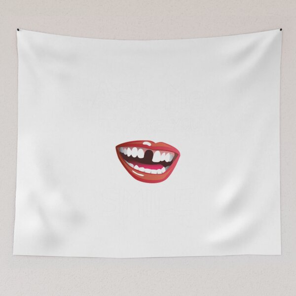 Aperçu de l'œuvre Ask Me to Make You Smile love Mask , créée et vendue par Brainettinger.
