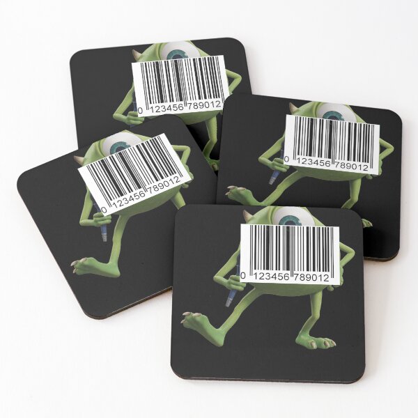 Item preview, Mike Wazowski Barcode - Monsters Inc designed and sold by SparkleLanceSt.