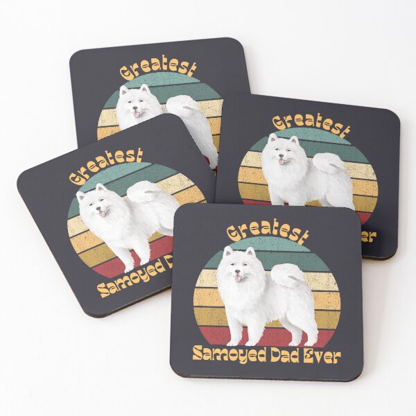 Item preview, Greatest Samoyed Dad Ever designed and sold by Ashley Gagnon.