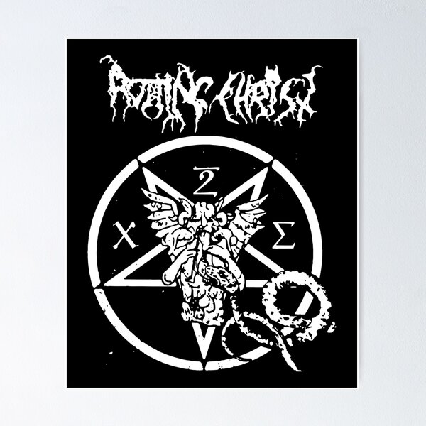 Rotting Christ - Aealo Fabric Poster Flag Black Metal Music Band Official