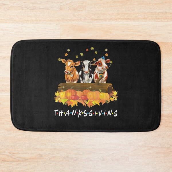 Item preview, Cow Pumpkin Fall Farm Animals Thanksgiving Thankful Farmer designed and sold by William Parker.