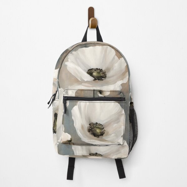 Item preview, Alabaster Poppies II White Poppy Floral Art designed and sold by Glimmersmith.