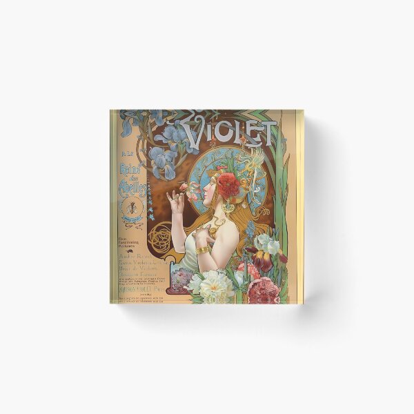 Aperçu de l'œuvre Louis-Théophile Hingre, Parfums Violette créée et vendue par NouveauEra.