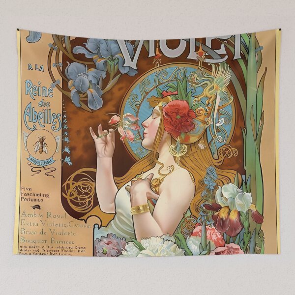 Aperçu de l'œuvre Louis-Théophile Hingre, Parfums Violette créée et vendue par NouveauEra.