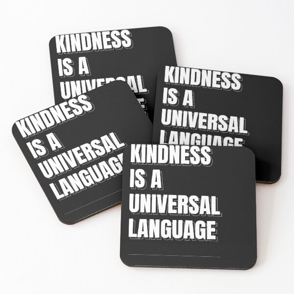 Item preview, Kindness Is A Universal Language designed and sold by RiptideShirt.