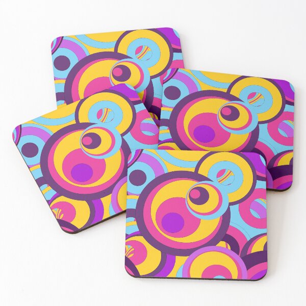 Item preview, Retro Circles Groovy Colors designed and sold by Gravityx9.