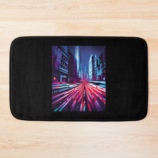 Item preview, Captivating City Traffic at Night designed and sold by HeathAlexander2.