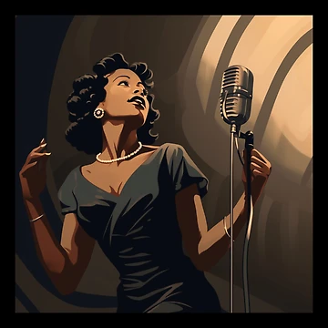 Artwork thumbnail, Jazz Singer by RTFaulkner