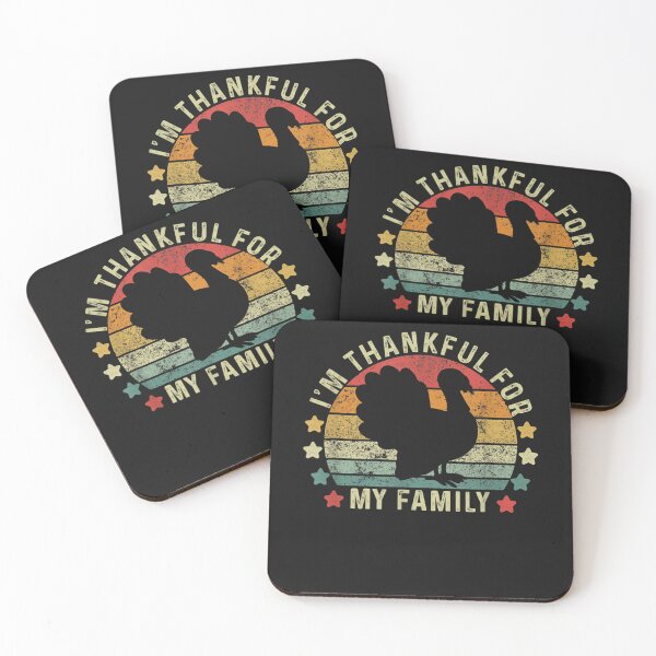 Item preview, Cute I'm Thankful For My Family Shirt Retro Thanksgiving designed and sold by William Parker.