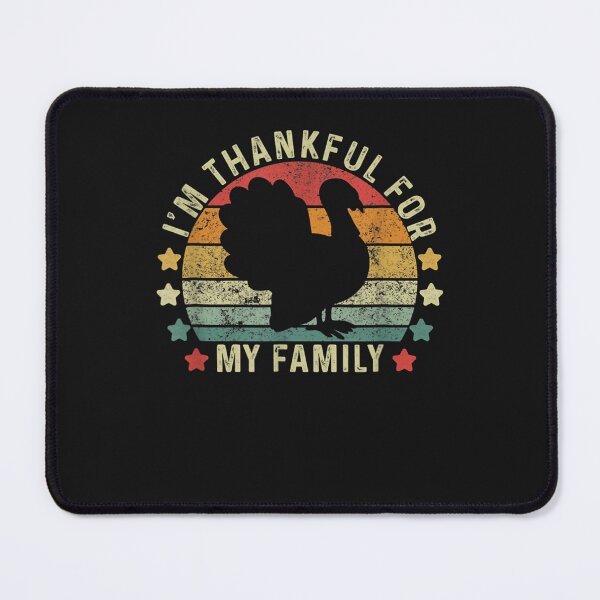 Item preview, Cute I'm Thankful For My Family Shirt Retro Thanksgiving designed and sold by William Parker.