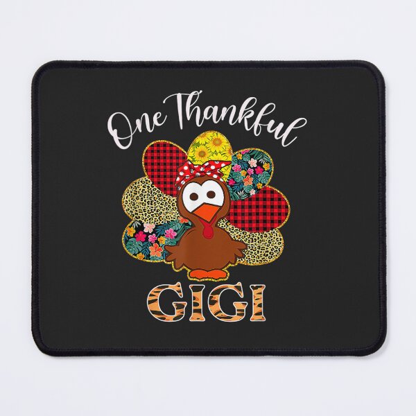 Item preview, Cute One Thankful Gigi Shirt, Turkey Leopard Thanksgiving designed and sold by William Parker.