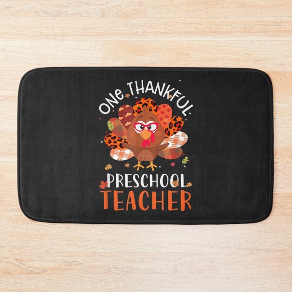 Item preview, Cute One Thankful Pre School Teacher Thanksgiving Turkey designed and sold by William Parker.