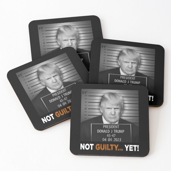 Item preview, Not Guilty Yet (1b - Black or dark backgrounds) designed and sold by The Passive Canuck.