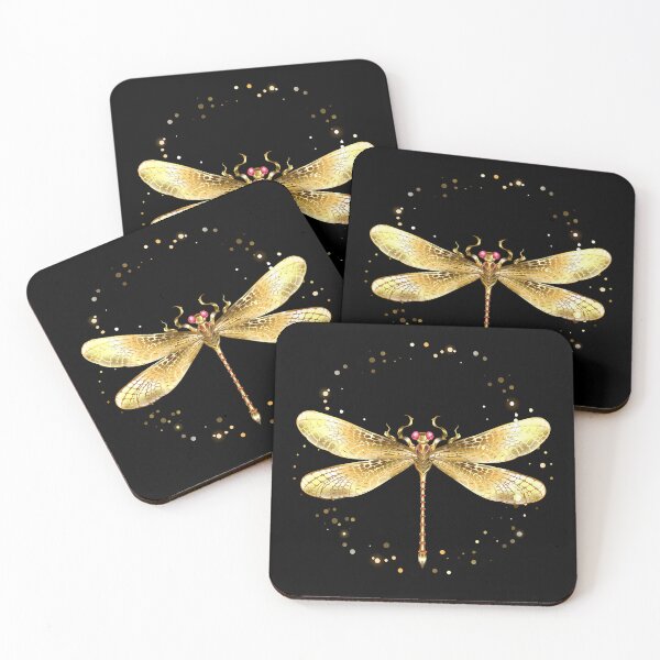 Item preview, Gold dragonfly designed and sold by Blackmoon9.