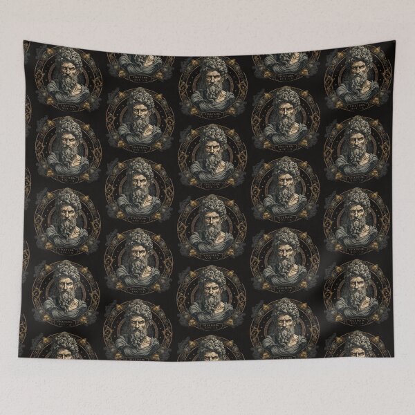 Item preview, Stoicism-Inspired Art designed and sold by Obsidian Ink by Wilshire.