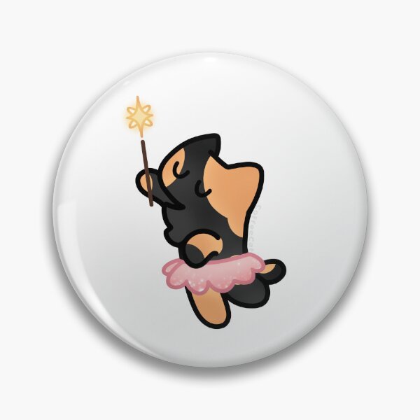 Item preview, Black and Orange spotted Cat with Tutu  designed and sold by CoffeeCatsCafe.