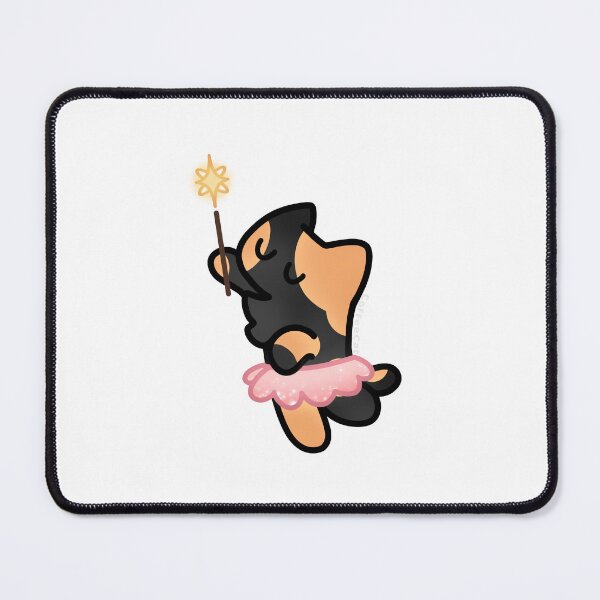 Item preview, Black and Orange spotted Cat with Tutu designed and sold by CoffeeCatsCafe.