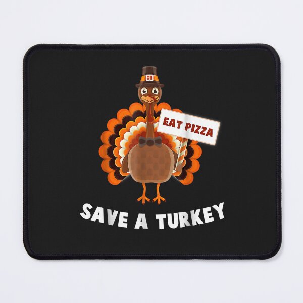 Item preview, Cute Turkey Eat Pizza Adult Vegan Funny Thanksgiving Autumn designed and sold by William Parker.