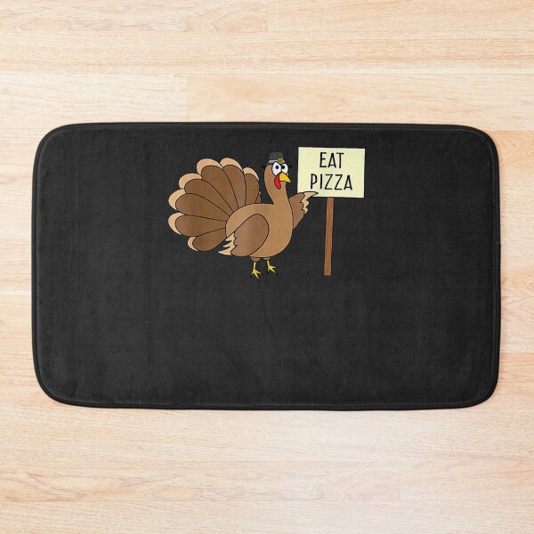 Item preview, Cute Turkey Eat Pizza Adult Vegan Funny Thanksgiving Autumn designed and sold by William Parker.