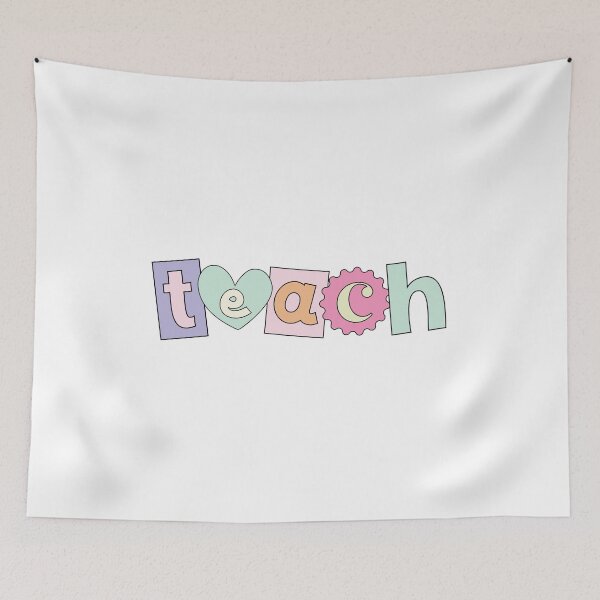 Item preview, teach pastel letters designed and sold by Jeandabean.