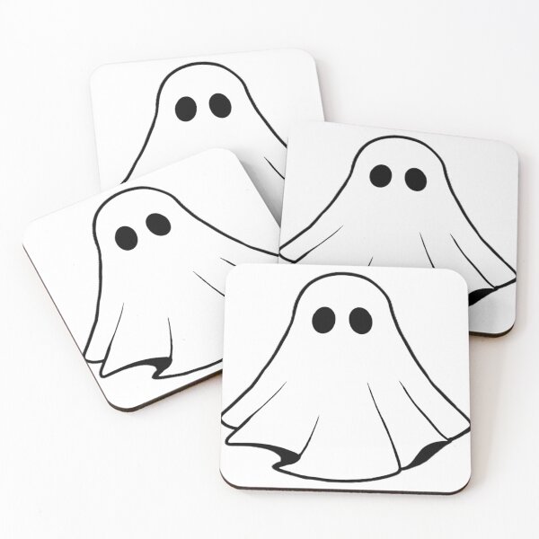 Item preview, Simple Ghost Halloween Art designed and sold by SadPurpleSquare.