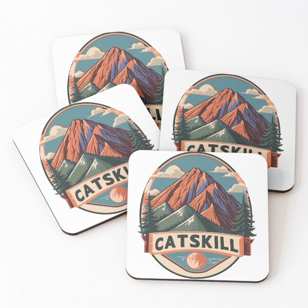 Item preview, Catskill Mountains classic vintage T-shirt designed and sold by JiraVibes.