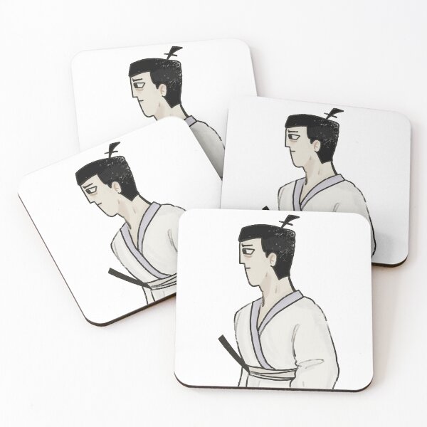 Item preview, samurai profile designed and sold by sillybug-art.