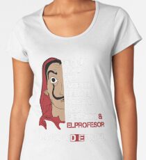 LA CASA DE PAPEL ACTORS - LACASA DE PAPEL ACTOR -La casa de papel TV Series Women's Premium T-Shirt