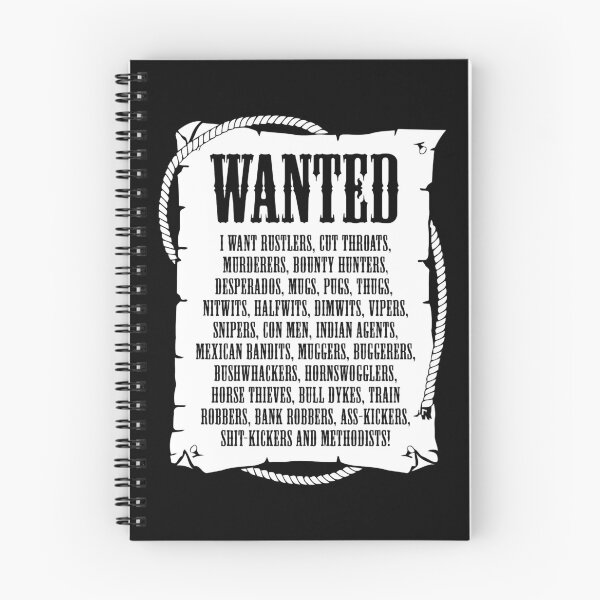 Item preview, Wanted I Want Rustlers Cut Throats designed and sold by bryce-npetty.