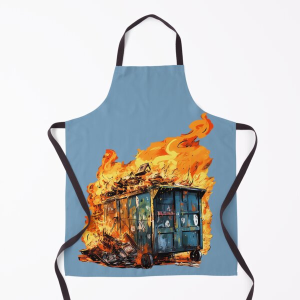 Item preview, Dumpster Fire designed and sold by lunarhalomedia.