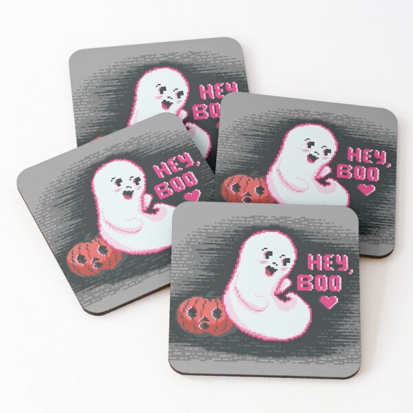 Item preview, Oye, Boo, Halloween, Fantasma, Pixel Art designed and sold by HeatherUnderground.