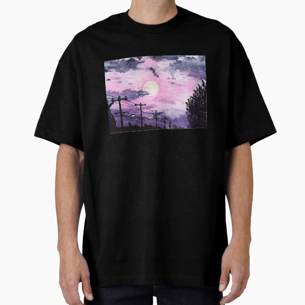Item preview, Purple Suburban Sunset designed and sold by Chicken Pants Studio.