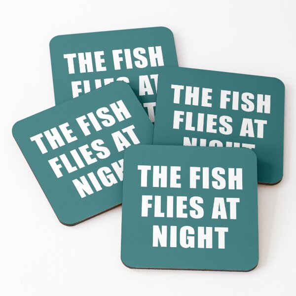 Item preview, The Fish Flies At Night (Black) designed and sold by DovalinaRT.