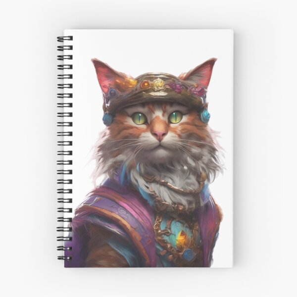 Item preview, Mystical Warrior Cat  designed and sold by Art OnTheSpectrum.